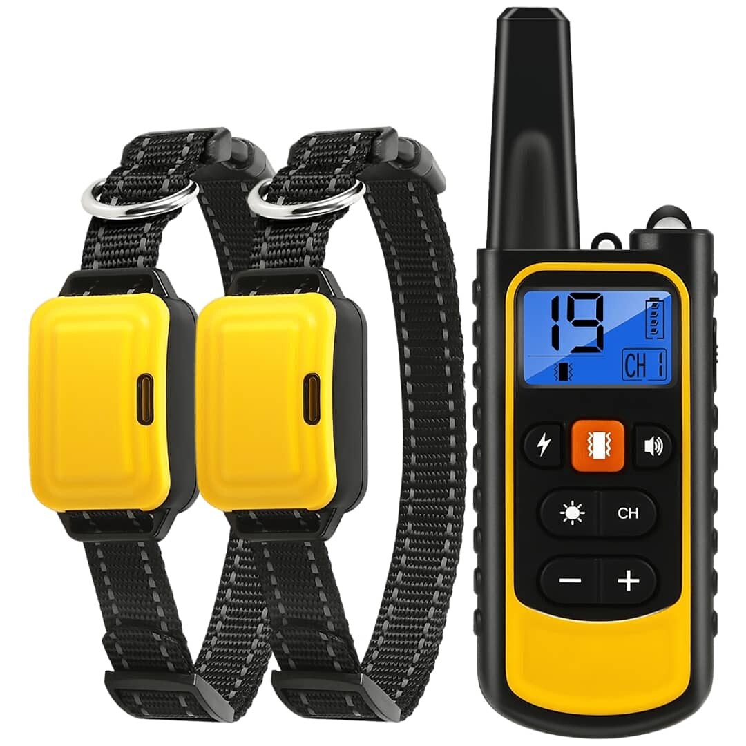 ✅Elektrický Obojek PatPet 886 - sada pro 2 psy