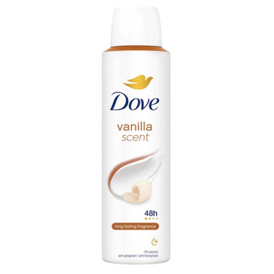 Dove Vanilla Scent antiperspirant pro ženy 150 ml