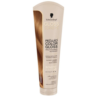 Schwarzkopf Gloss Supreme barva na vlasy karamelová 30 ml