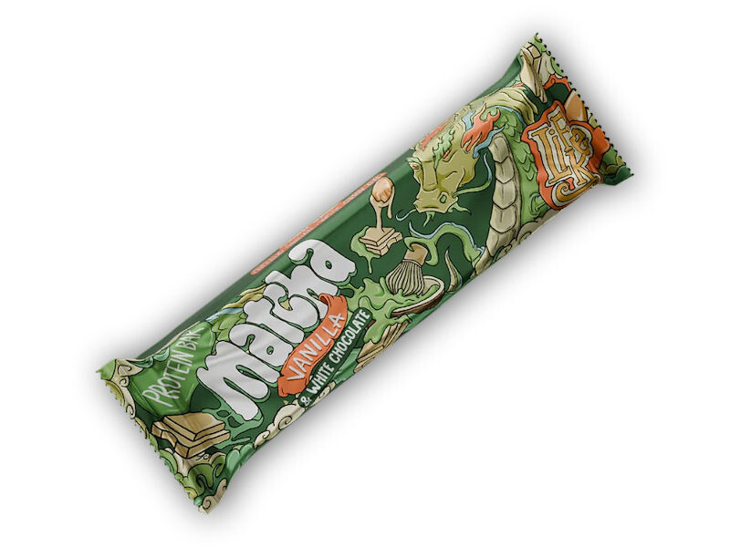Life Like Protein Bar Matcha vanilla 50g