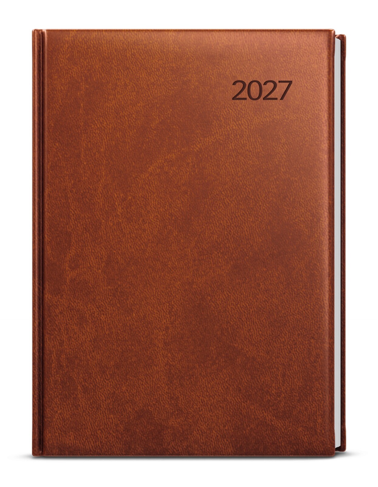 Denní diář 2027 Vivella -  A5, hnědý