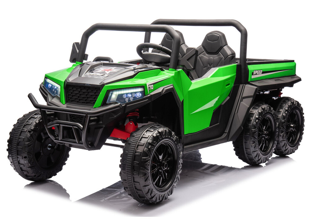 mamido Elektrické autíčko Buggy Speed 24 V 4×200 W 6 kol zelené