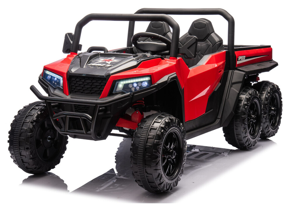 mamido Elektrické autíčko Buggy Speed 24 V 4×200 W 6 kol červené