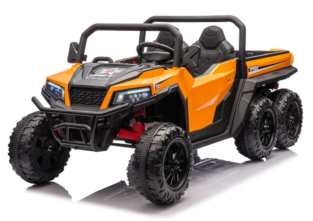 mamido Elektrické autíčko Buggy Speed 24 V 4×200 W 6 kol oranžové