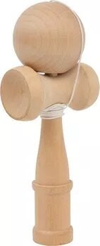 Small Foot Dětská dřevěná hra Kendama přírodní