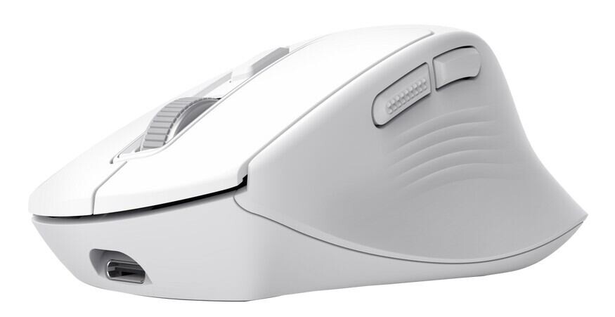TRUSt NIVEN COMFORT MULTI-WRLS MOUSE WHT 26022