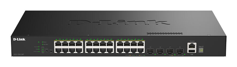 D-LINK DLINK Switch DGS-1530-28P E DGS153028P E (DGS-1530-28P/E) DGS-1530-28P/E