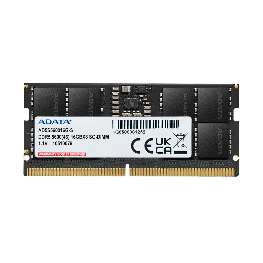 Adata/SO-DIMM DDR5/16/5600MHz/CL46/1x16GB AD5S560016G-S
