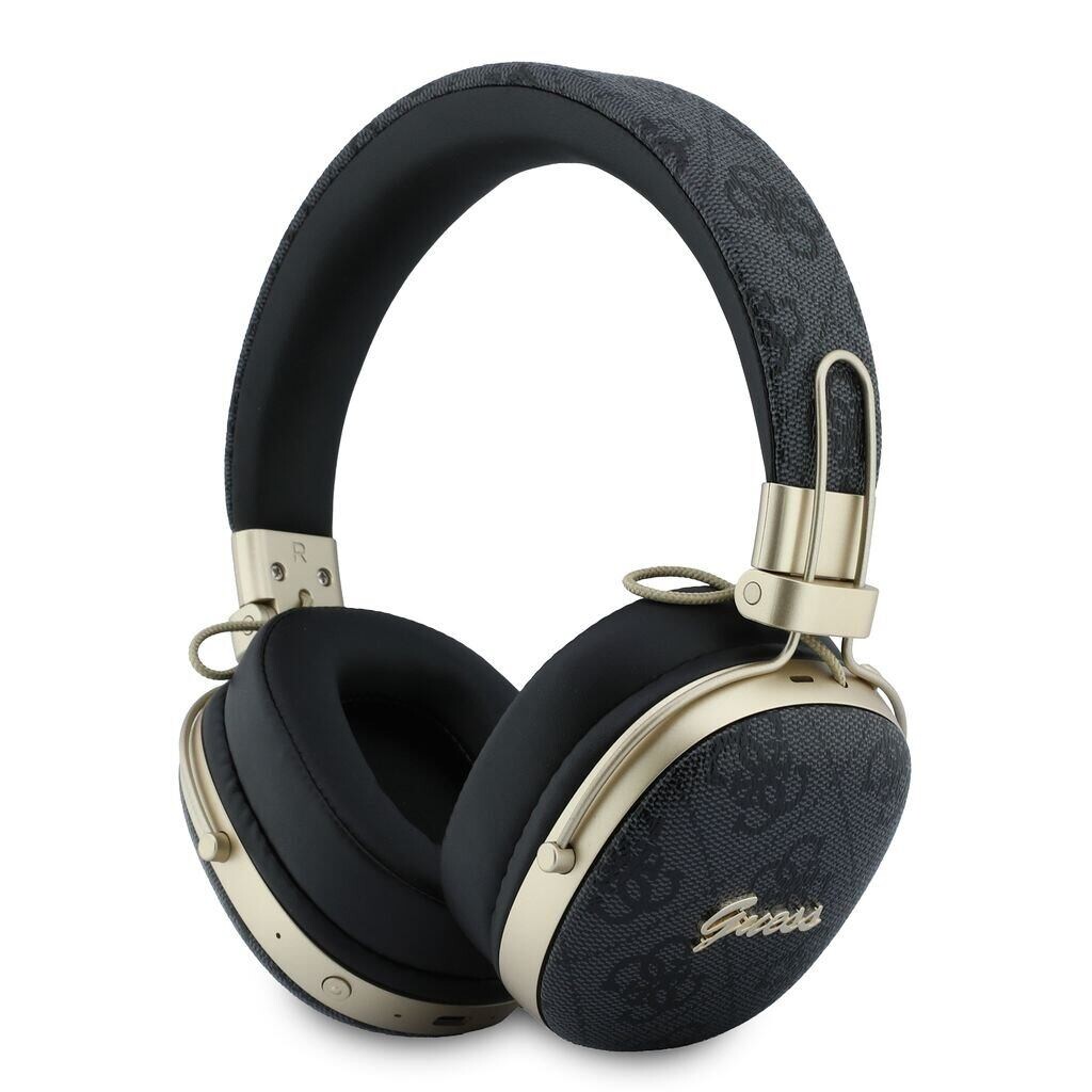 Guess 4G Metal Script Logo ENC Bezdrátová Sluchátka Black GUBHP72P4SMDK
