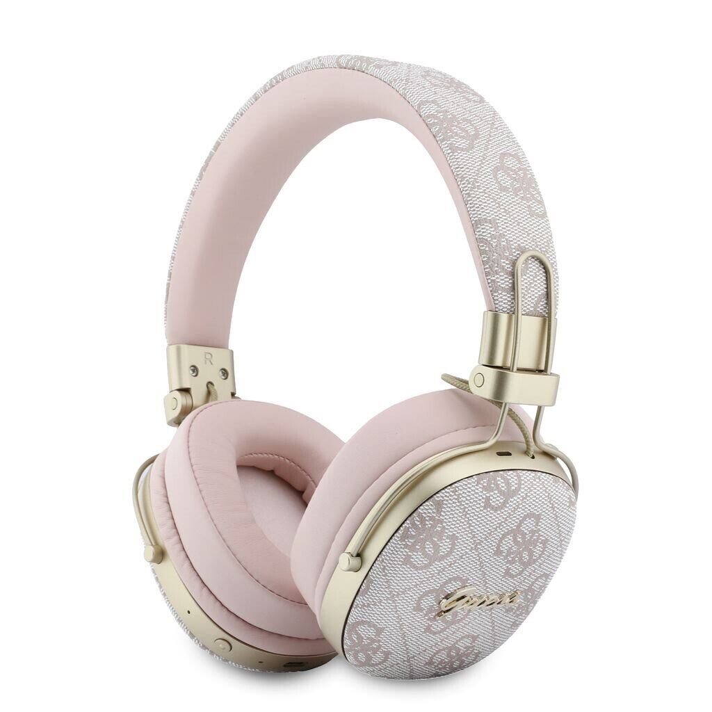Guess 4G Metal Script Logo ENC Bezdrátová Sluchátka Pink GUBHP72P4SMDP