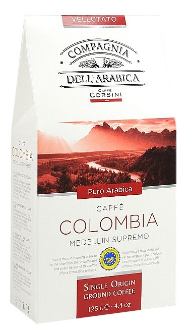 CAFFÉ CORSINI Single Colombia Medellin Supremo mletá 125 g