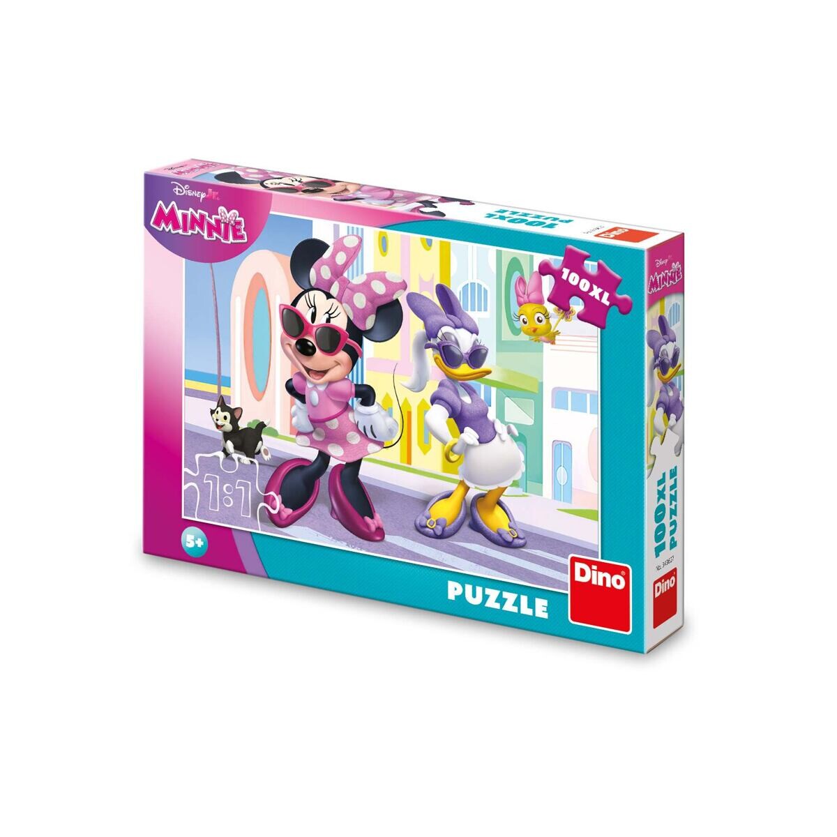 Dino Minnie a Daisy ve městě Puzzle 100 XL dílků