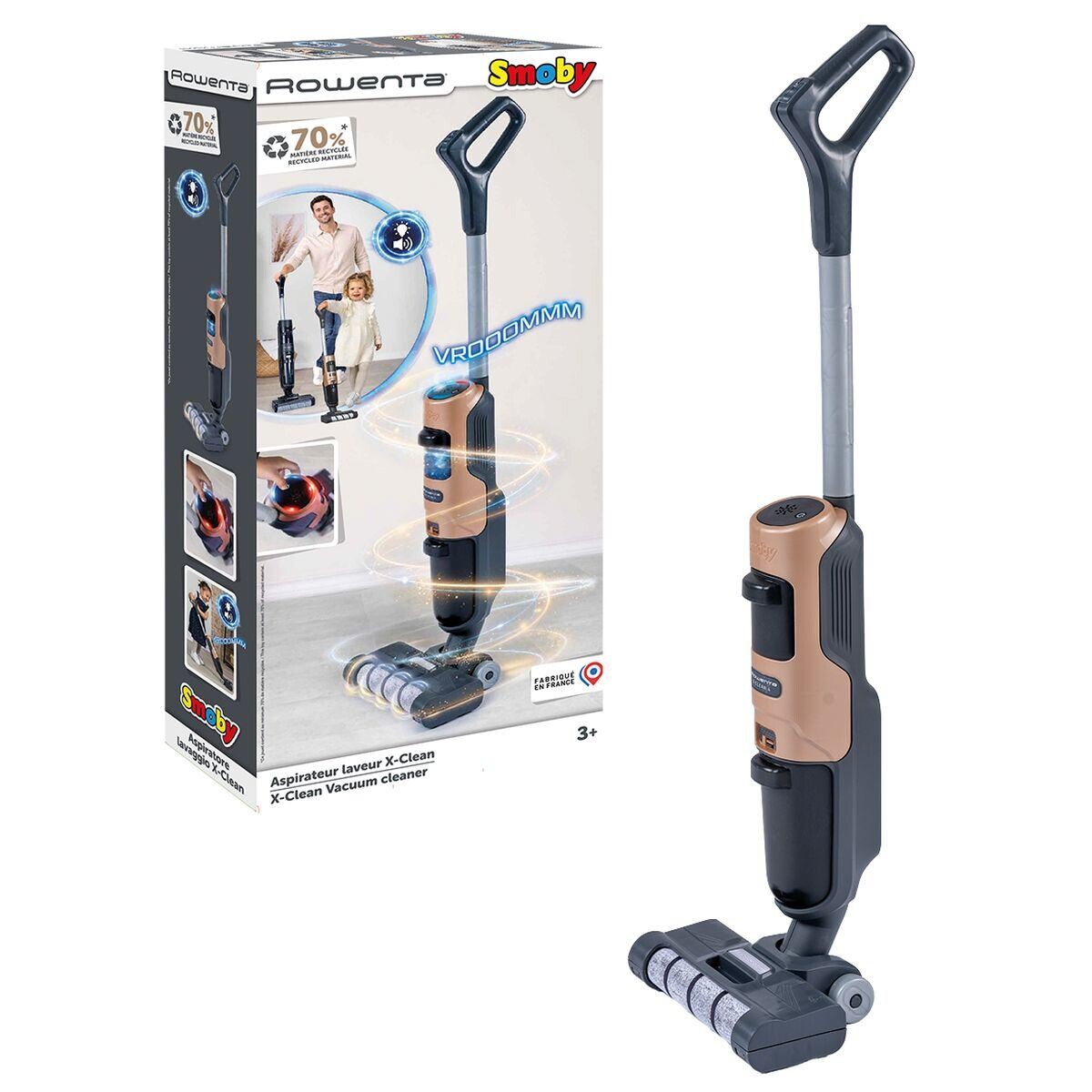 Smoby Rowenta X-Clean 4 podlahová myčka a vysavač