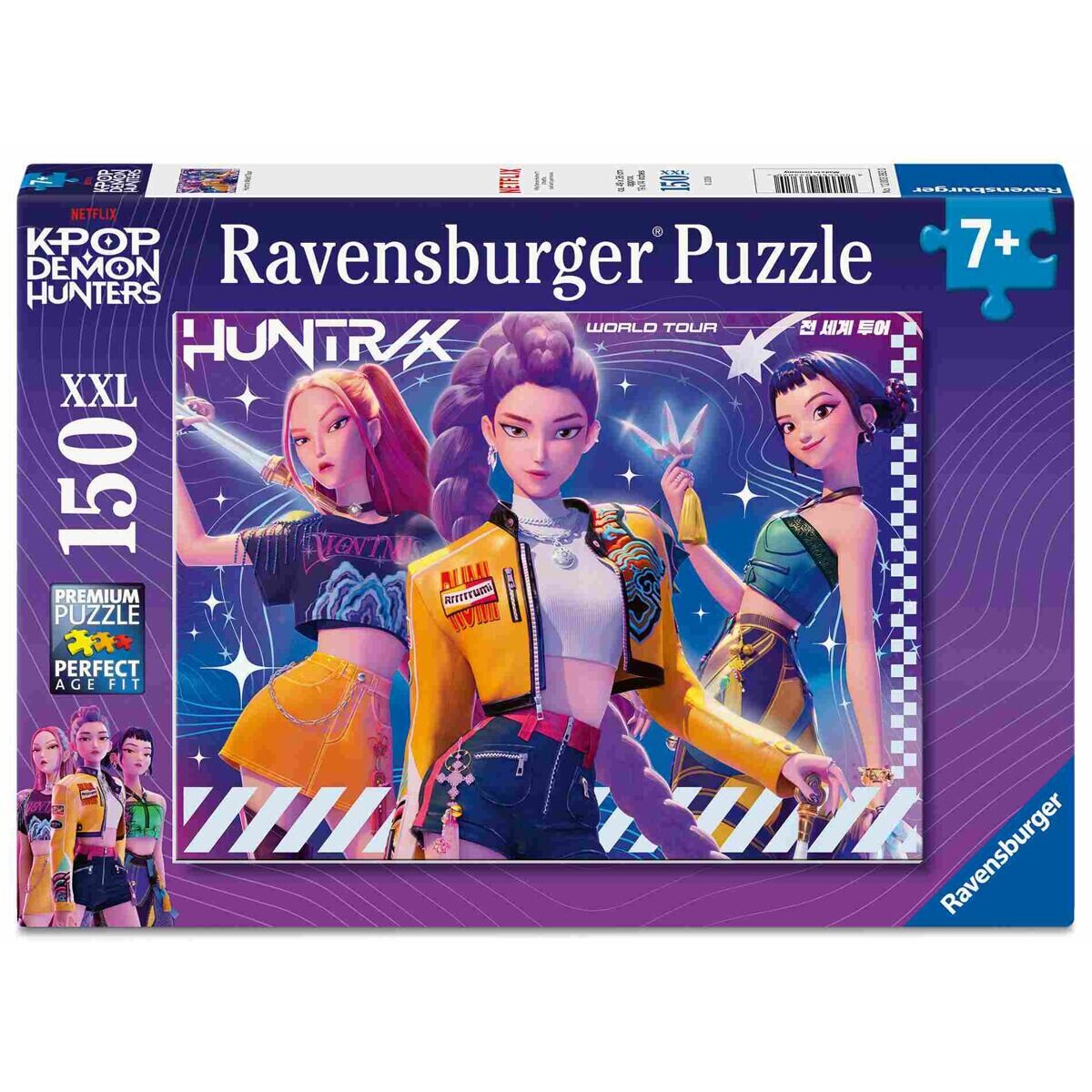 Ravensburger K-pop: Lovkyně démonů: Světové turné Puzzle 150 dílků