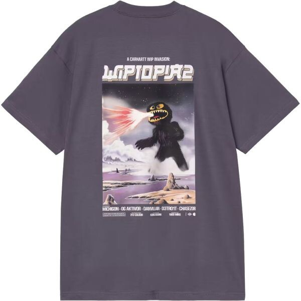 Triko Carhartt Wip Wiptopia Ii S/S - Šedá - L