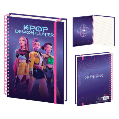 K-pop Demon Hunters blok A4 (Huntrix) DPL10