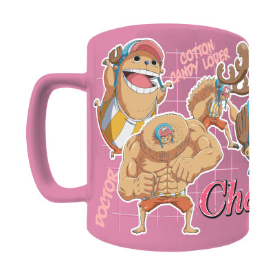One Piece hrnek s návlekem (Chopper)