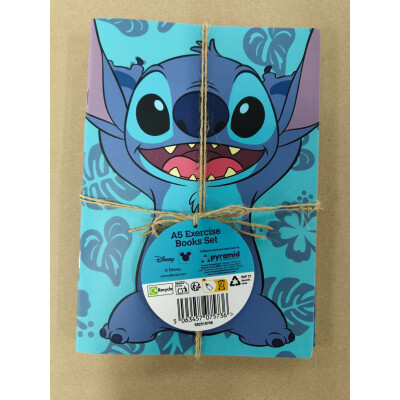 Lilo a Stitch set sešitů A5 - Stitch, 3 ks
