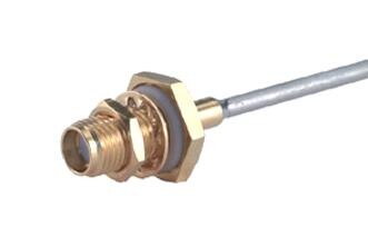 Huber+Suhner 24_Sma-50-3-15/111_Ne Rf Coax Conn, Sma Jack, 50 Ohm, Cable