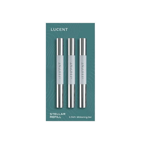 BE LUCENT Náhradní balení bělicích per Stellar Gentle Refill, silver 3 ks