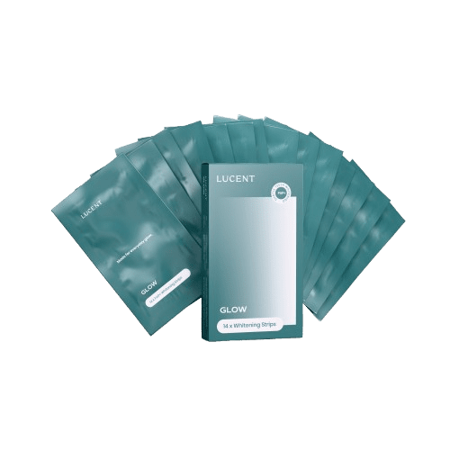 BE LUCENT Glow Whitening Strips, transparent 14 ks