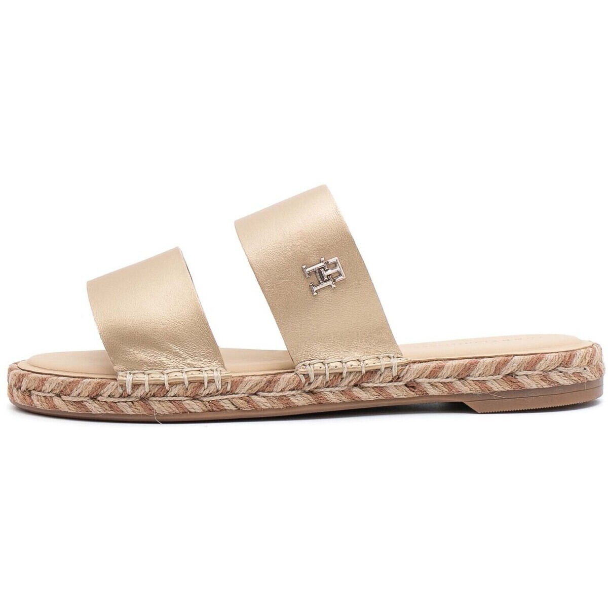 Tommy Hilfiger  Th Gold Flat Espadri  Zlatá