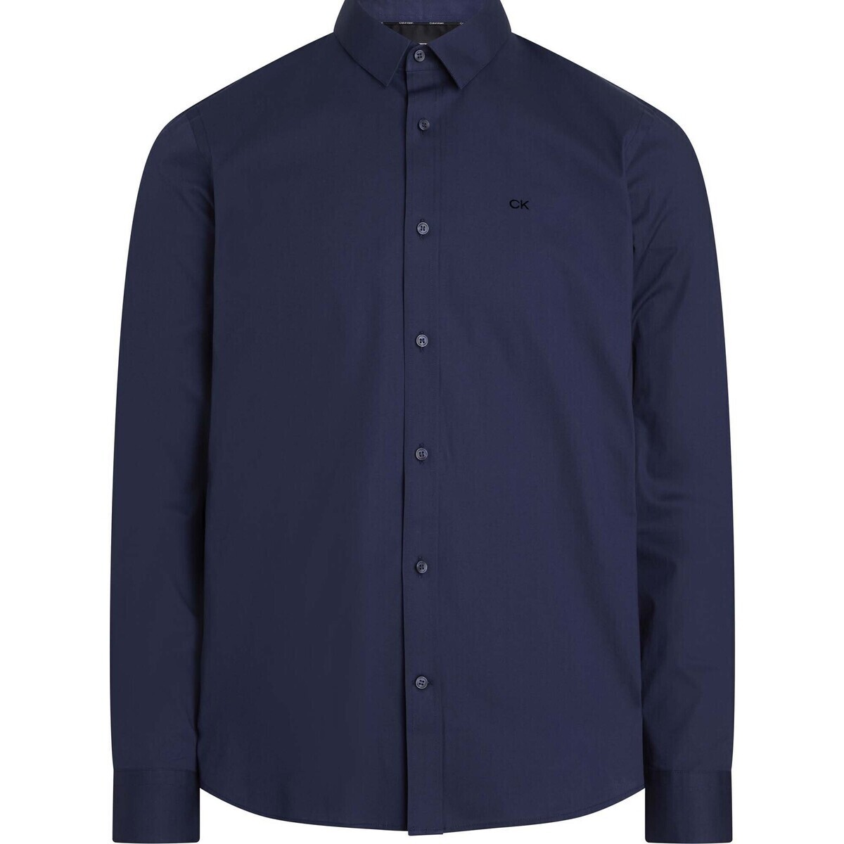 Calvin Klein Jeans  Poplin Stretch Slim  Modrá
