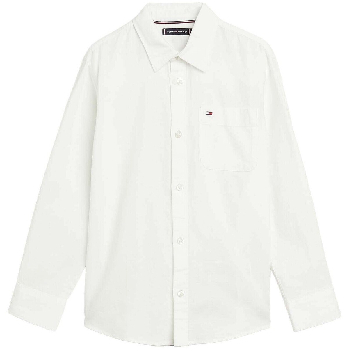 Tommy Hilfiger  Hemp Shirt L/S  Bílá
