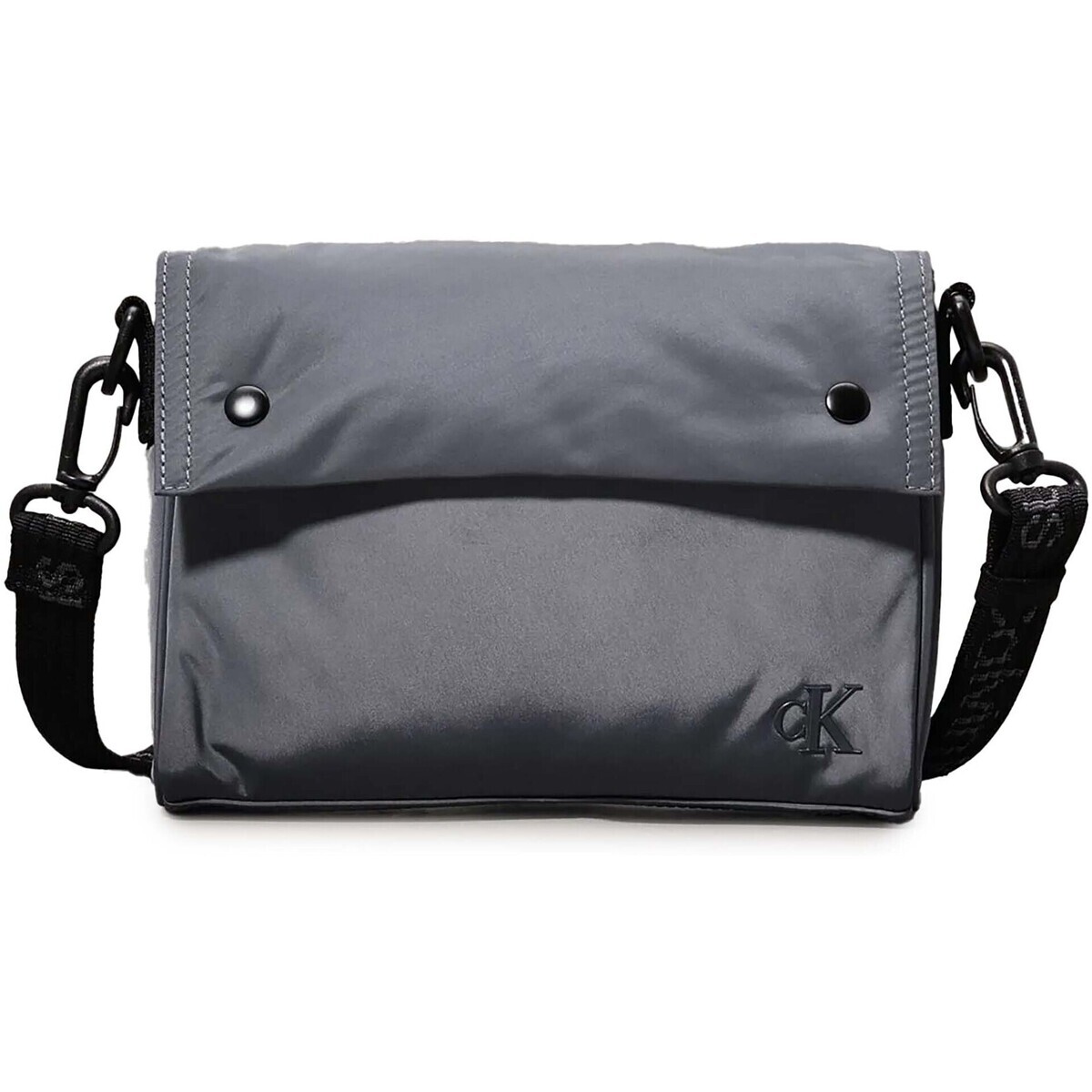 Calvin Klein Jeans  Ultralight Slim Flap Bag Ny  Šedá
