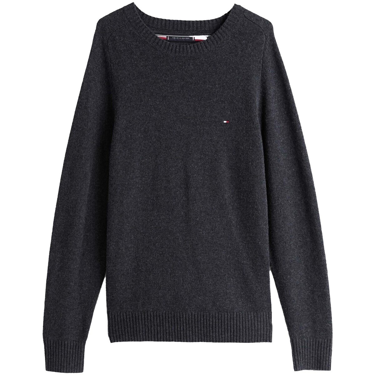 Tommy Hilfiger  Lambswool Crew Neck  Šedá