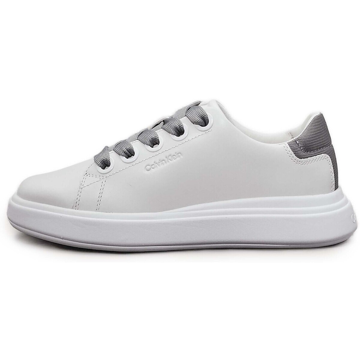Calvin Klein Jeans  Cupsole Lace Up Lth  Bílá