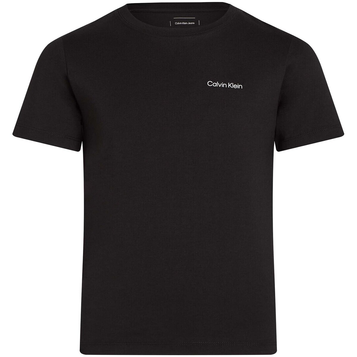 Calvin Klein Jeans  Chest Inst.Logo Ss  Černá