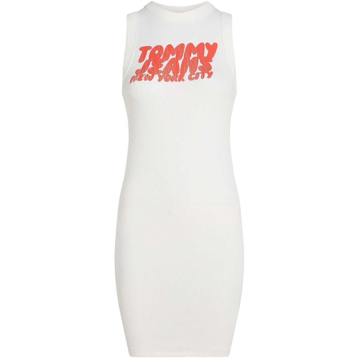 Tommy Jeans  Tjw Tj Bubble Tank D  Bílá