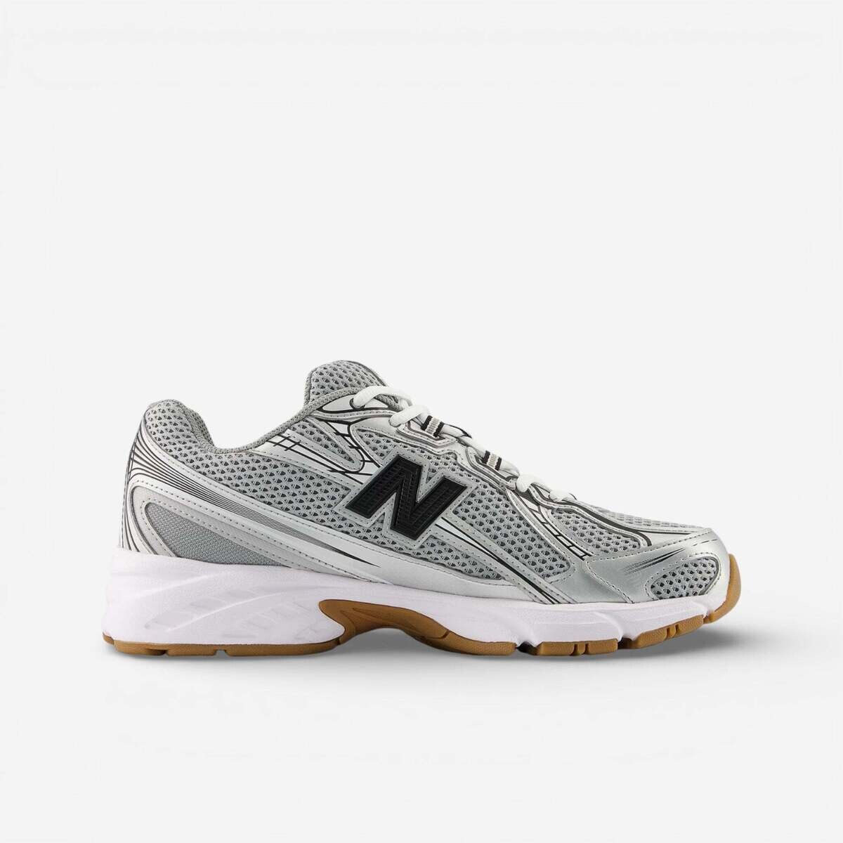 New Balance  740 Slate Grey Frosted Glass White Gum  Šedá