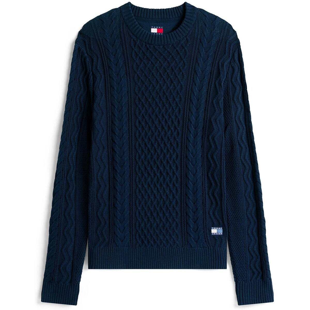 Tommy Jeans  Tjm Slm Badge Cable  Modrá
