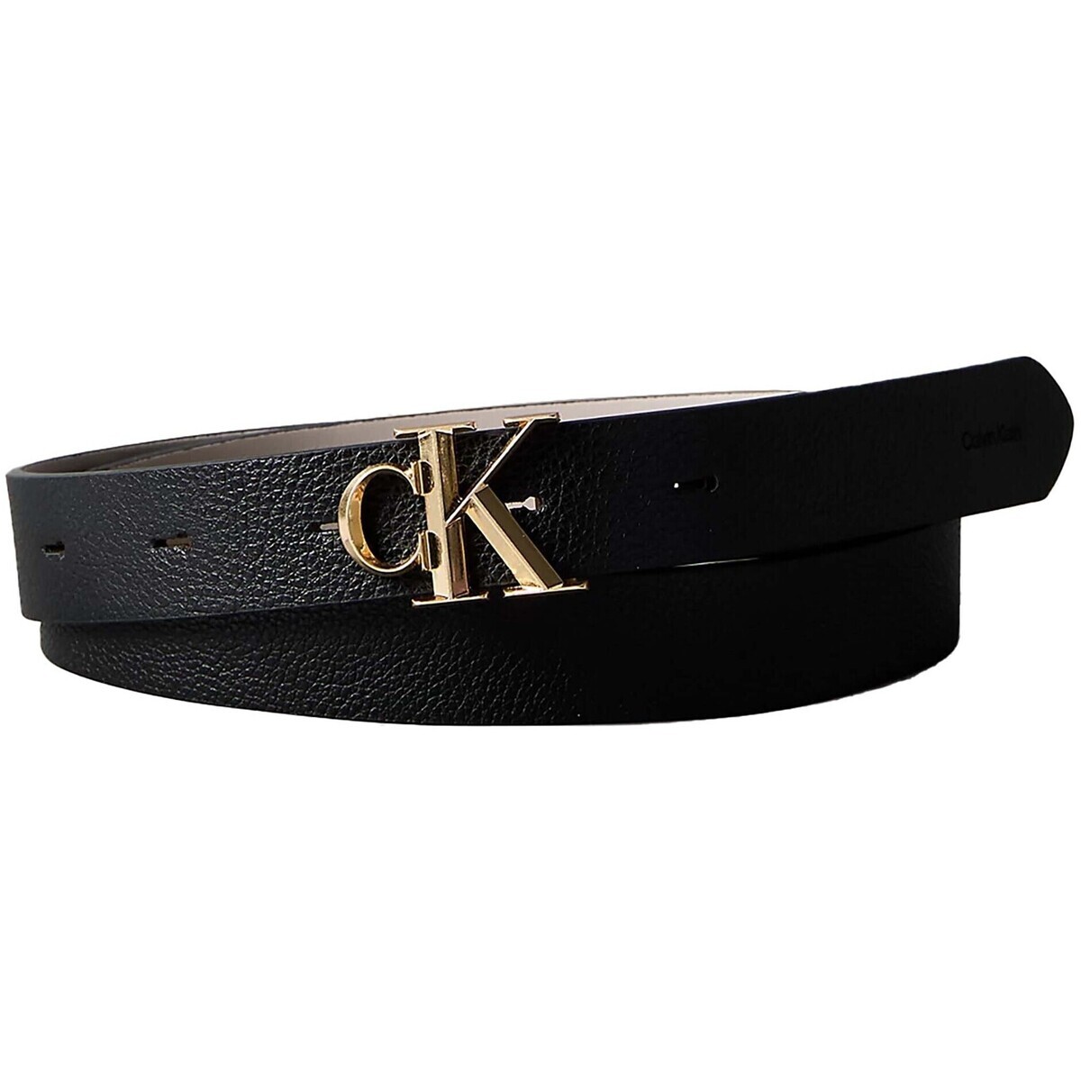 Calvin Klein Jeans  Facted Ck Buckle 25Mm Re?V Adj M  Černá