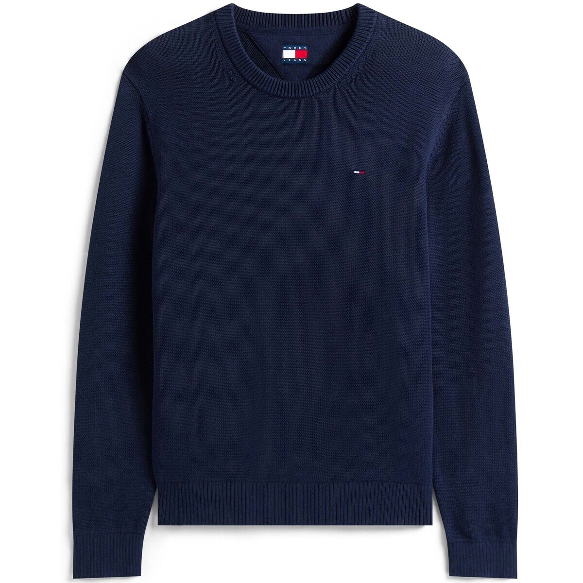 Tommy Jeans  Tjm Slim Ess Sweater  Modrá