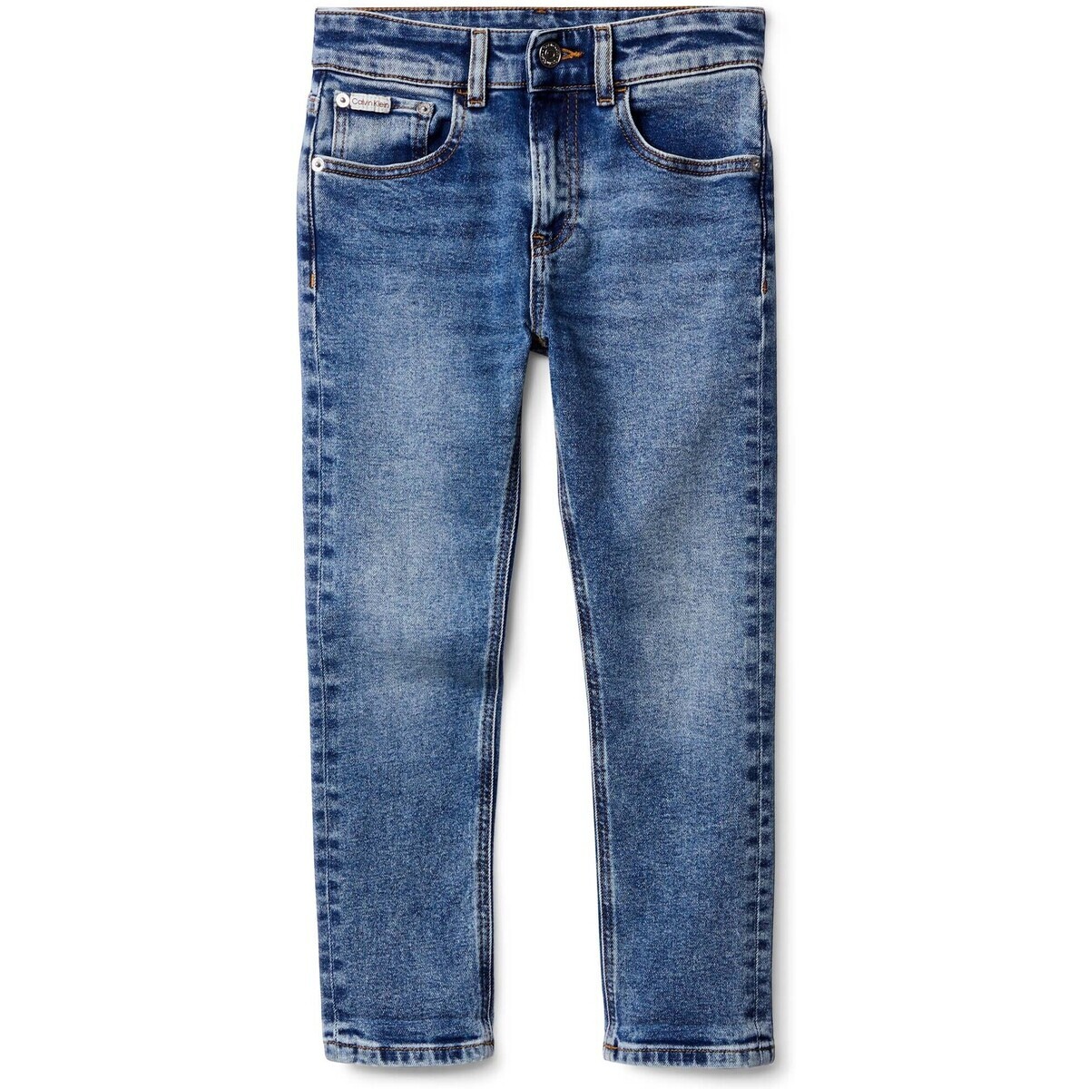 Calvin Klein Jeans  Dad Washed e Cf  Modrá