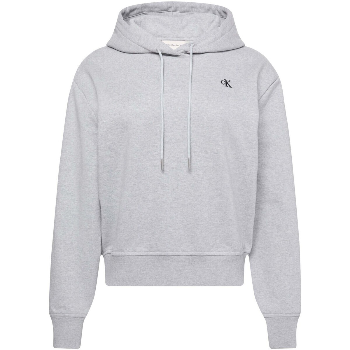 Calvin Klein Jeans  Ls Archive Terry Po  Šedá