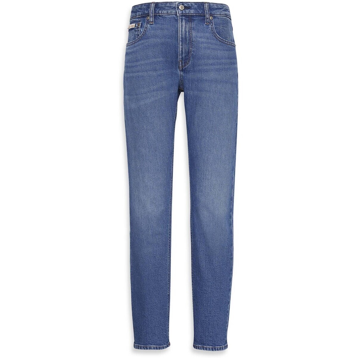 Calvin Klein Jeans  Mid Rise Slim Indigo  Modrá
