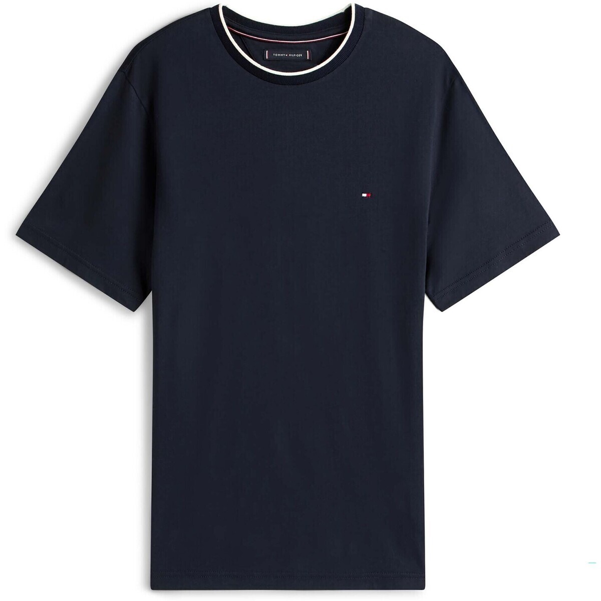 Tommy Hilfiger  Cotton Modal Tee  Modrá