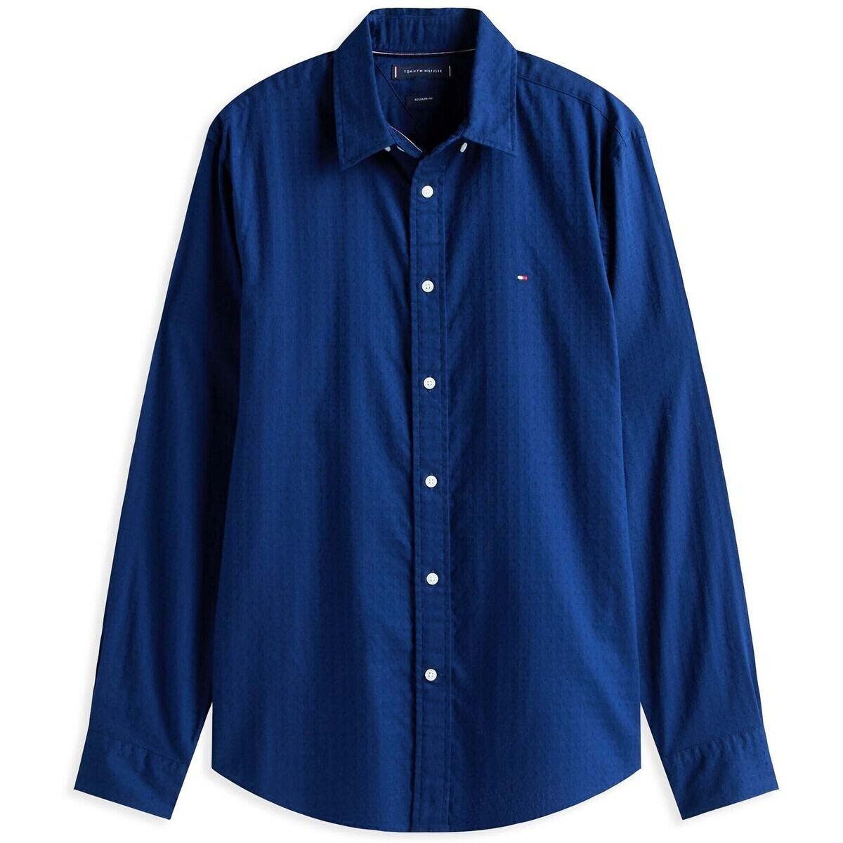 Tommy Hilfiger  Dobby Structure Rf S  Modrá