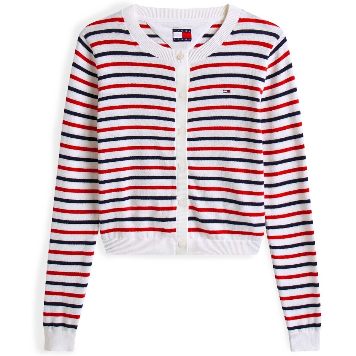 Tommy Jeans  Tjw Essential Crew N  Bílá
