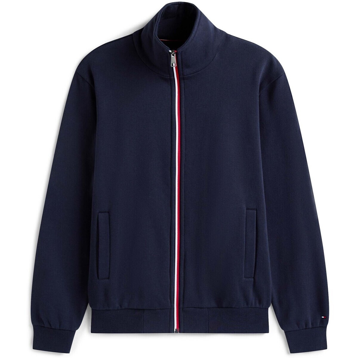 Tommy Hilfiger  Global Stripe Zip Th  Modrá