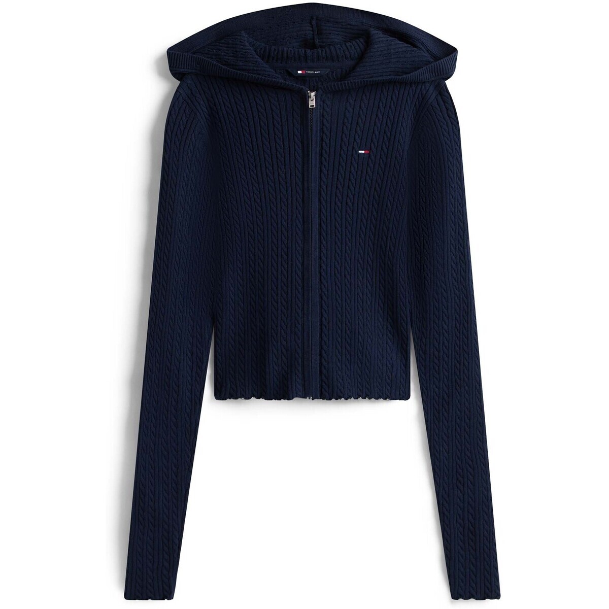 Tommy Jeans  Tjw Essential Zipper  Modrá
