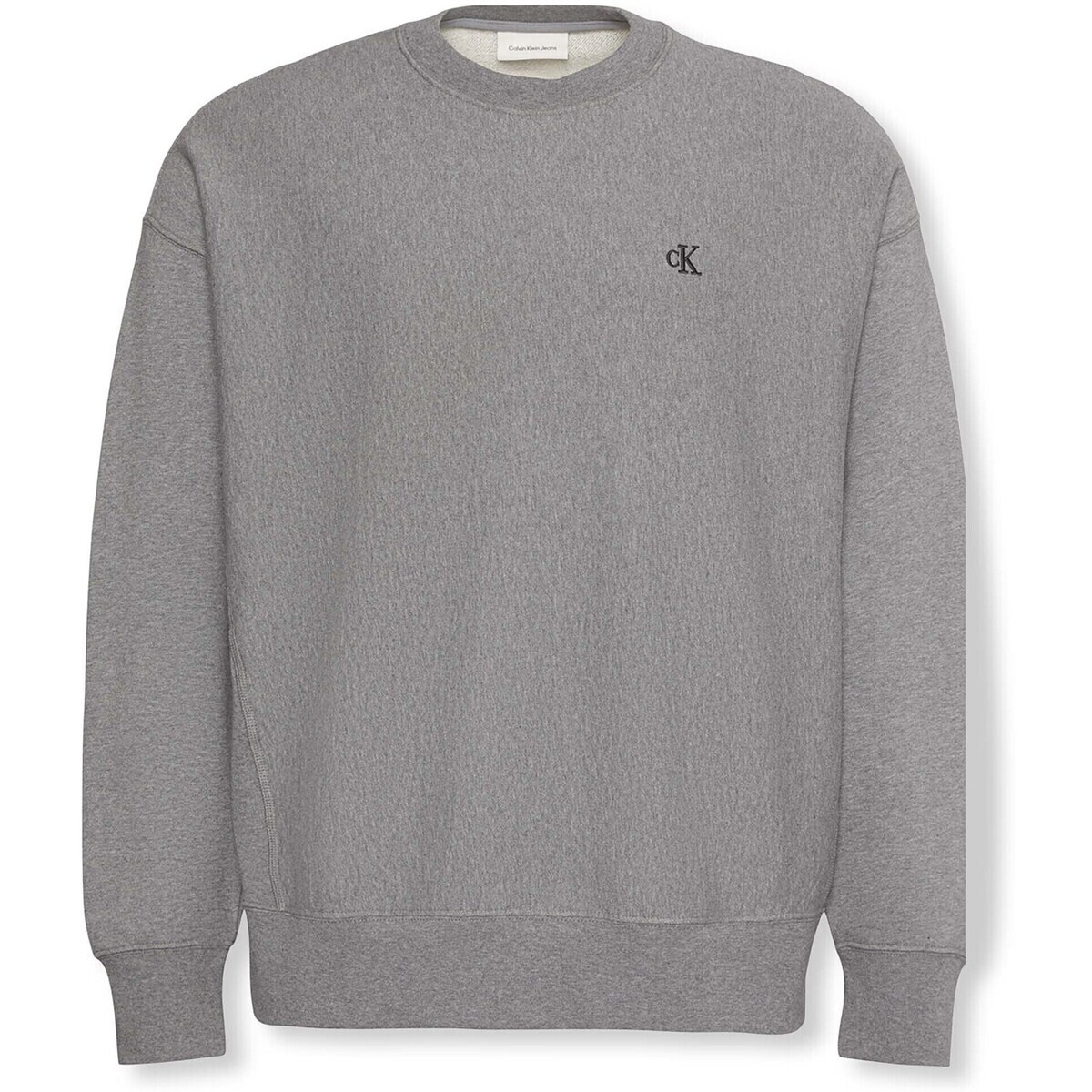 Calvin Klein Jeans  Premium Terry Monogr  Šedá