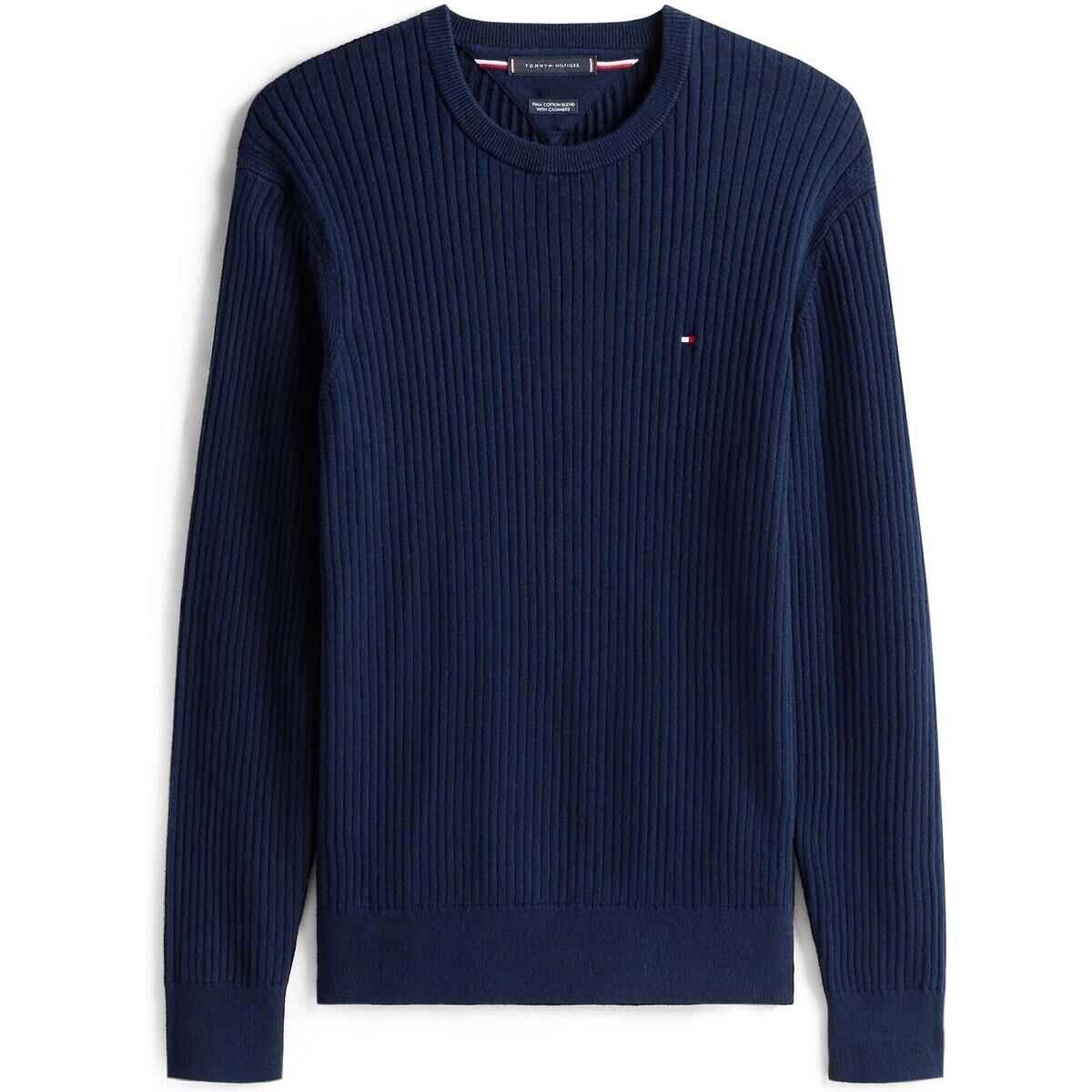 Tommy Hilfiger  Pima Ctn Cash Struct  Modrá