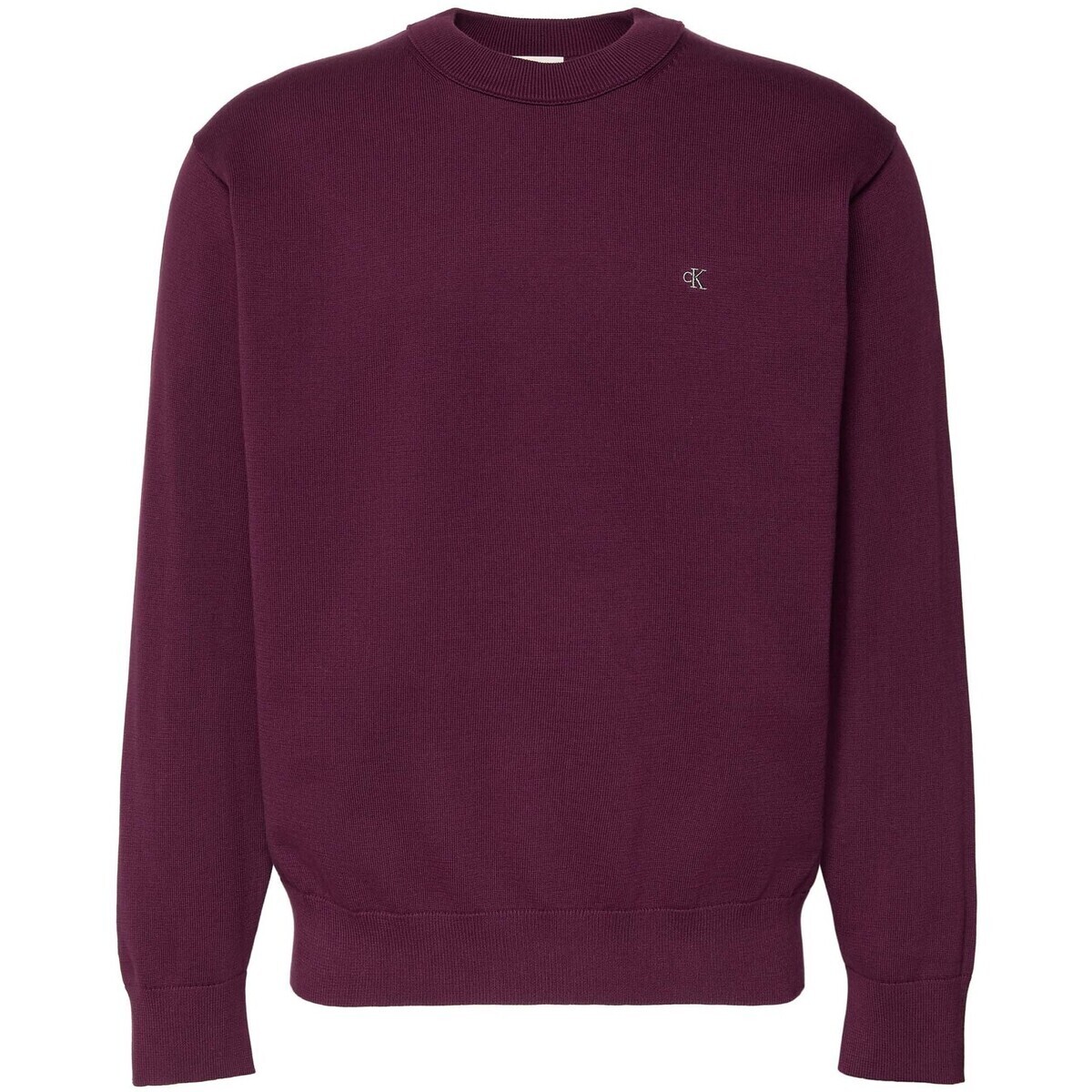 Calvin Klein Jeans  Eu Ls Cotton Relaxed  Fialová