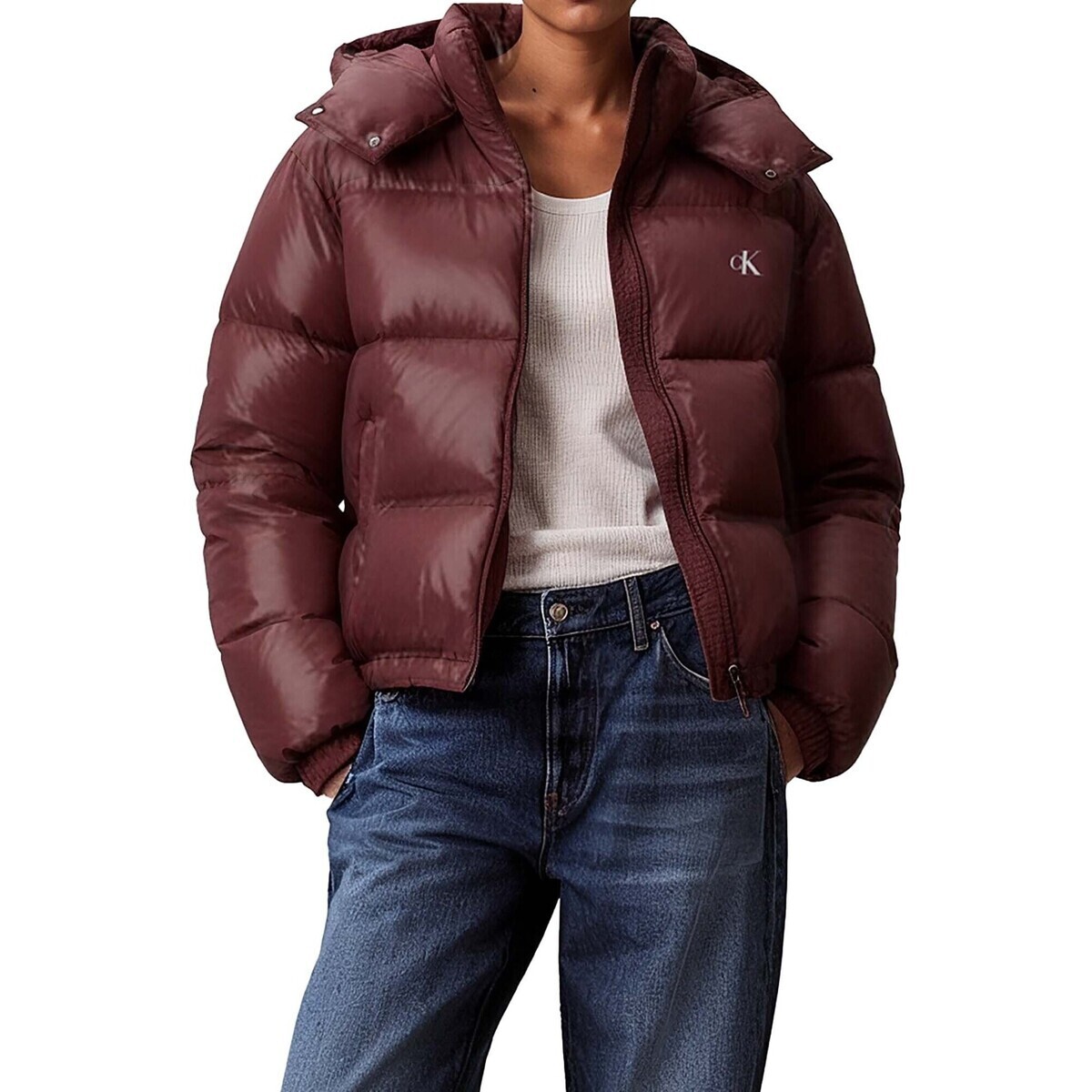 Calvin Klein Jeans  Essential Midweight  Červená