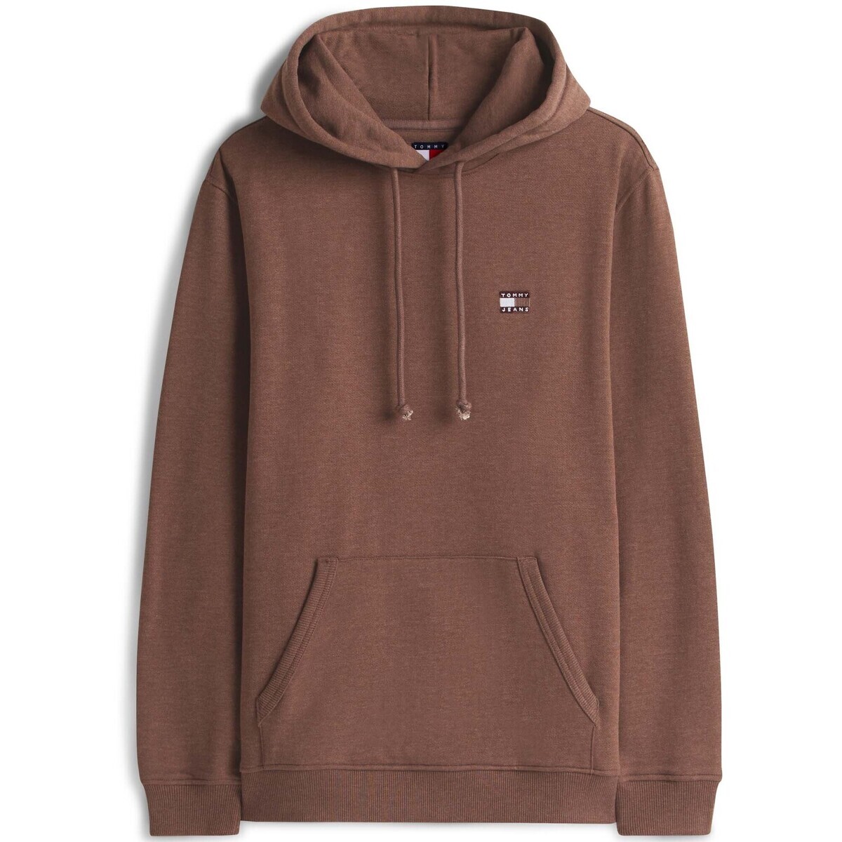 Tommy Jeans  Tjm Reg Badge Hoodie  Hnědá